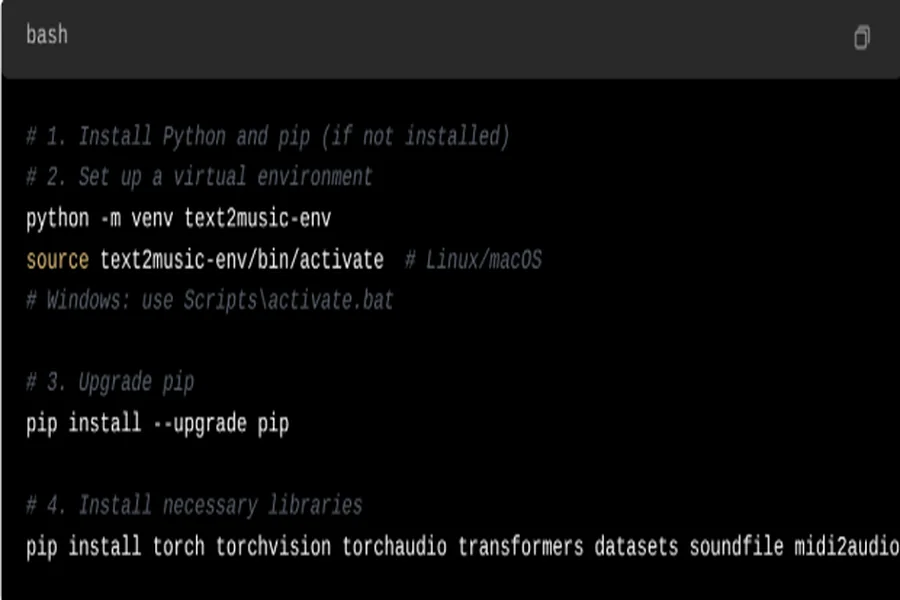 Text-to-music Ai