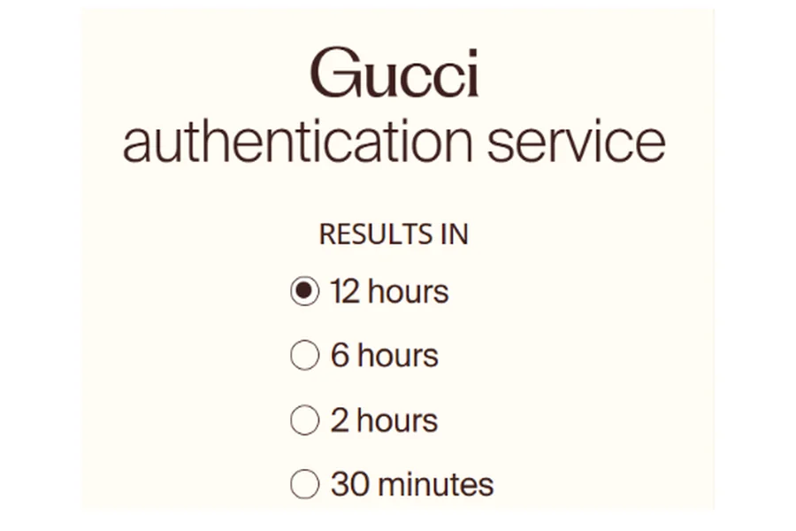 Upload Clear Photos of Your Gucci Item